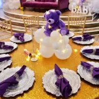 a picture of a twinkle twinkle little star baby shower organized by Paint Your Blesssings Events in Brooklyn