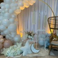 a picture of a twinkle twinkle little star baby shower organized by White Flower Events in Houston