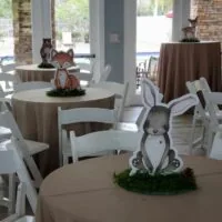a picture of a woodland baby shower organized by Weot 2 Party in South Florida