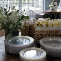 a picture of a woodland baby shower organized by Weot 2 Party in South Florida