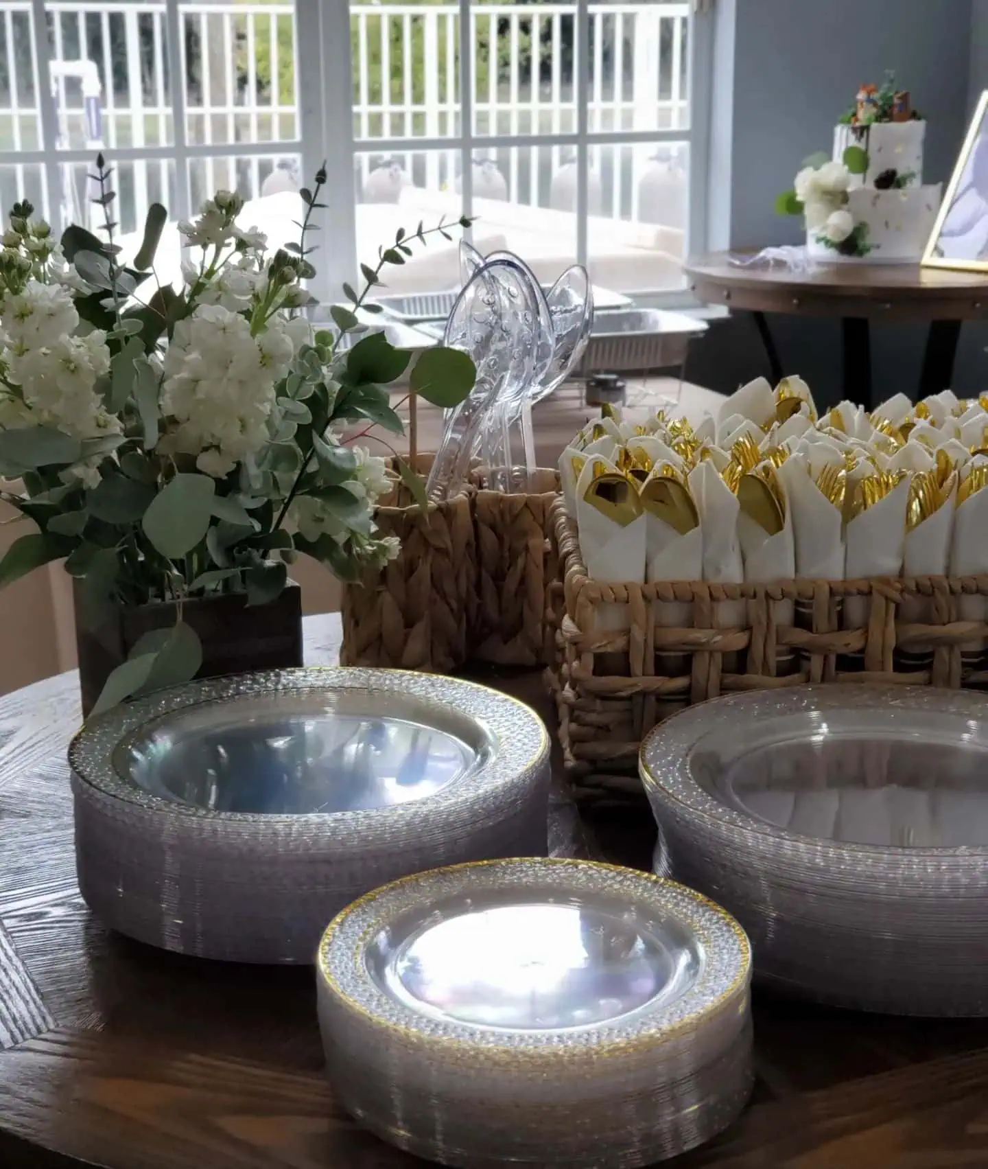 a picture of a woodland baby shower organized by Weot 2 Party in South Florida