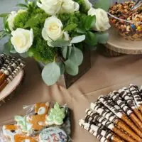 a picture of a woodland baby shower organized by Weot 2 Party in South Florida