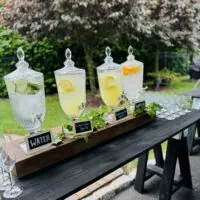 a picture of a woodland baby shower organized by Everything Pretty Events in New Jersey