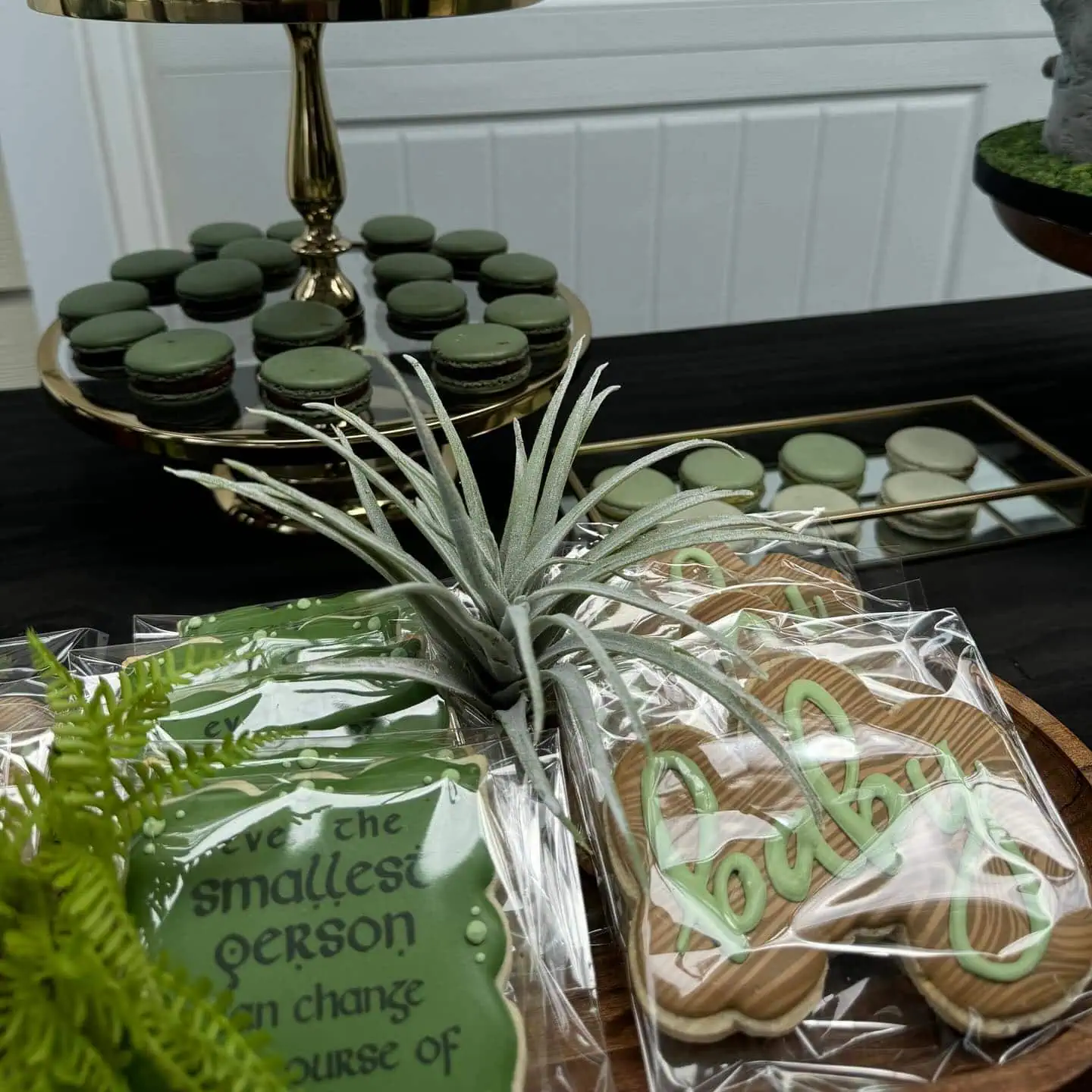 a picture of a woodland baby shower organized by Everything Pretty Events in New Jersey