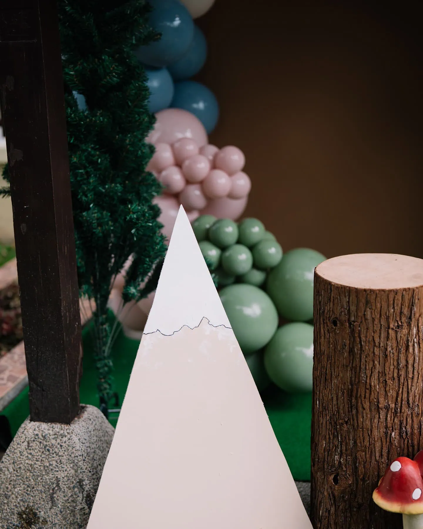 a picture of a woodland baby shower organized by Suasana Event in Kuala Lumpur