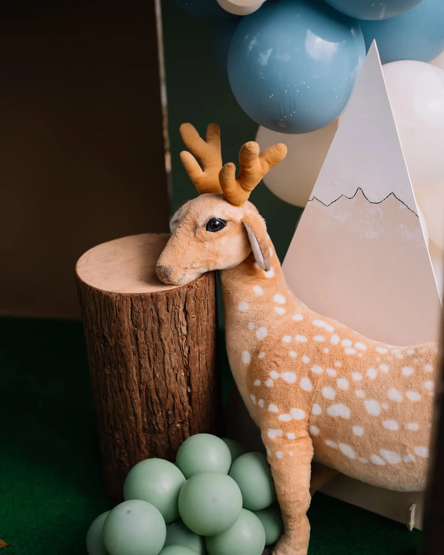 a picture of a woodland baby shower organized by Suasana Event in Kuala Lumpur