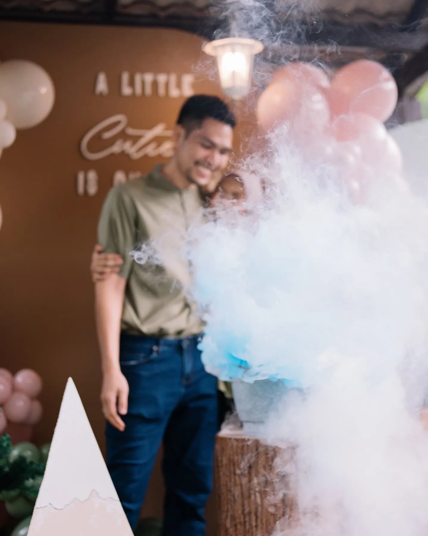 a picture of a woodland baby shower organized by Suasana Event in Kuala Lumpur