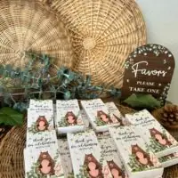 a picture of a woodland baby shower organized by OC Empress Lux Events LLC in Corona