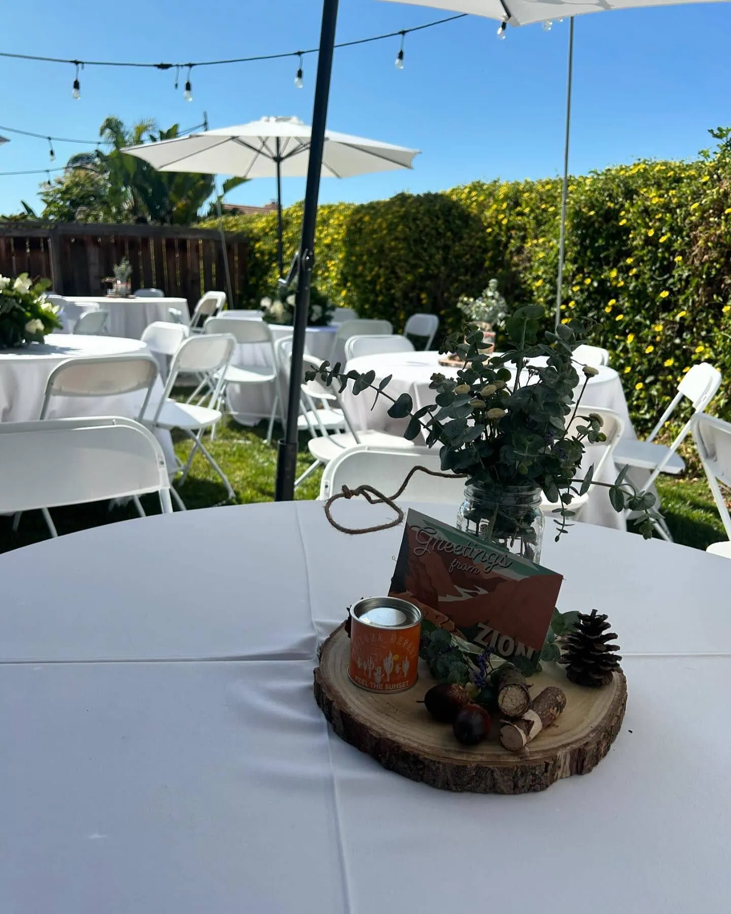a picture of a woodland baby shower organized by OC Empress Lux Events LLC in Corona