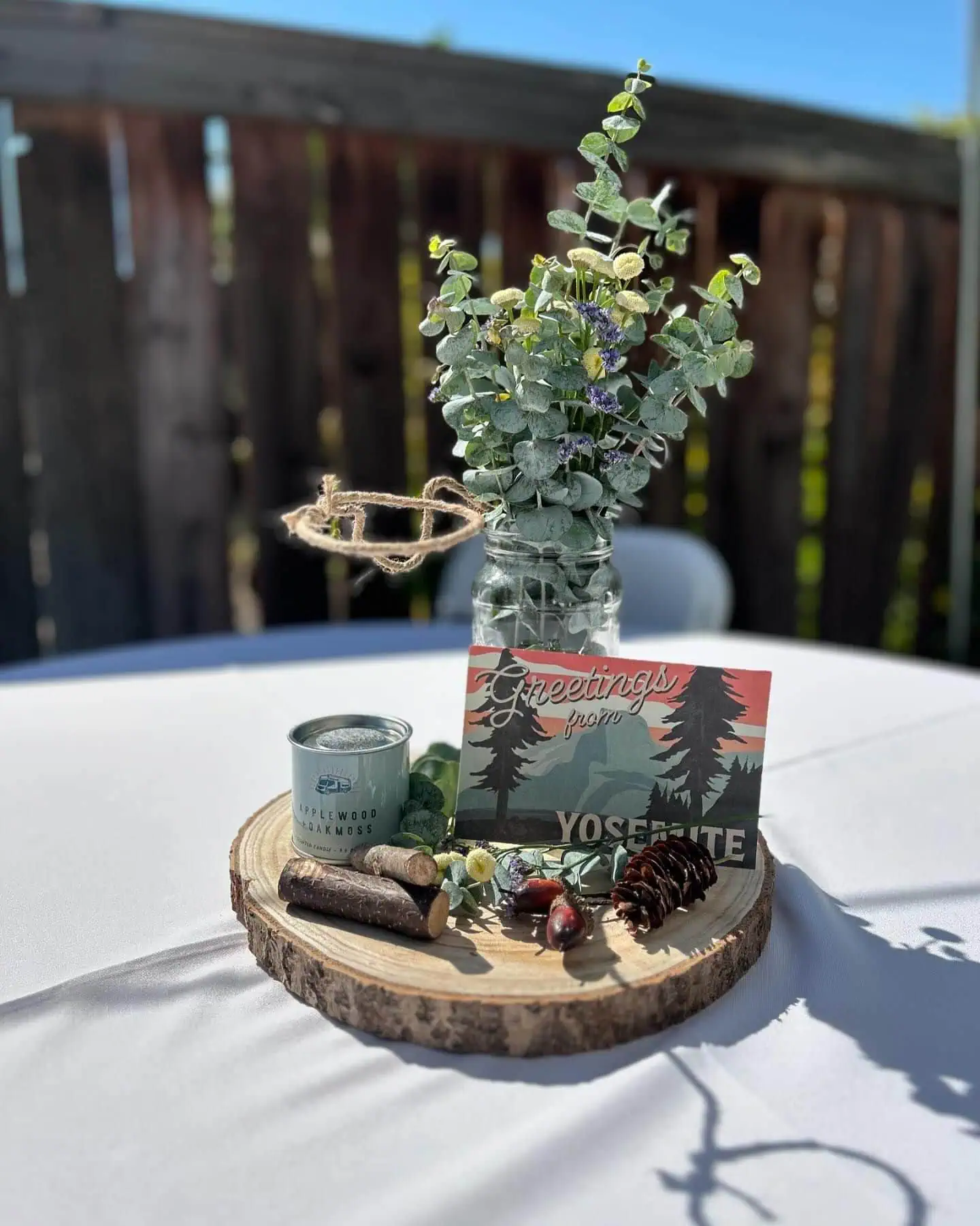 a picture of a woodland baby shower organized by OC Empress Lux Events LLC in Corona