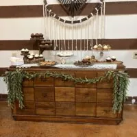 a picture of a woodland baby shower organized by The Livery Stables in Pleasant View Tennessee